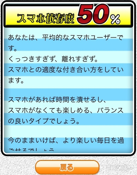 スマホ依存度が今すぐチェックできるアプリ
