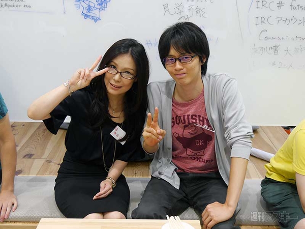 流しそうめん社内コンパ