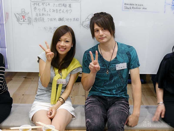 流しそうめん社内コンパ