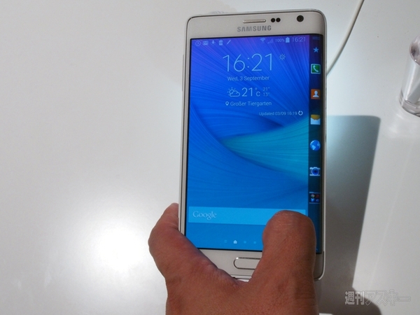  GALAXY Note Edgeなど4製品を実機レビュー:IFA2014
