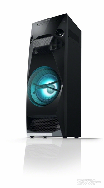 iPhoneの音を450Wの重低音で鳴らせるソニースピーカー