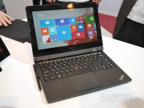 Core M搭載2-in-1PC レノボ『ThinkPad Helix』をじっくり触りました