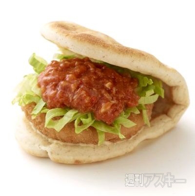 海老カツフォカッチャ 蟹のスイートチリソース