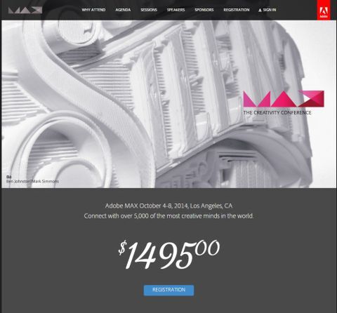 Adobe MAX 2014
