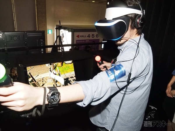 PS4用VRシステム Project Morpheusに浸りまくり！：TGS2014