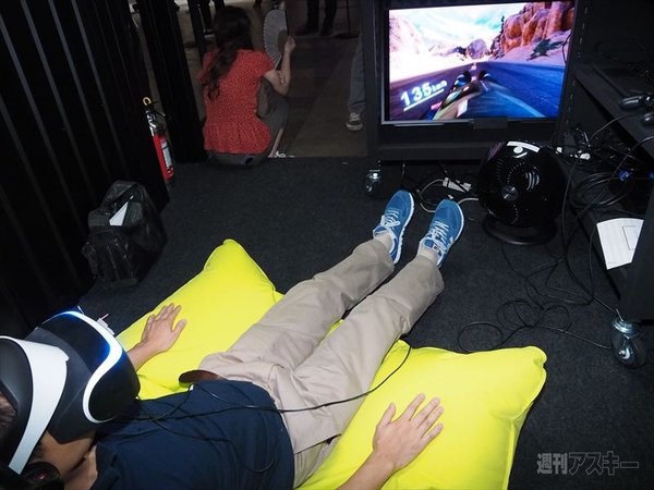 PS4用VRシステム Project Morpheusに浸りまくり！：TGS2014