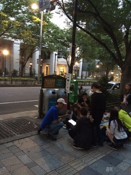 Apple Store表参道行列