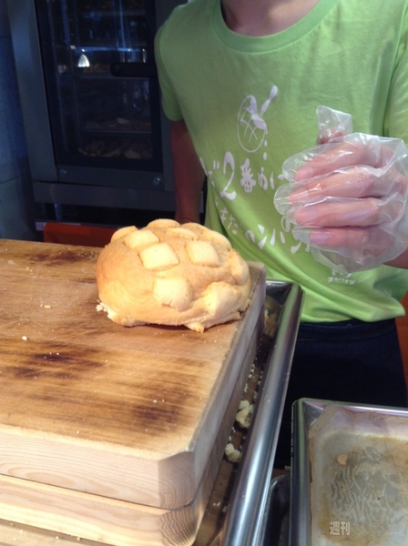 メロンパンアイス