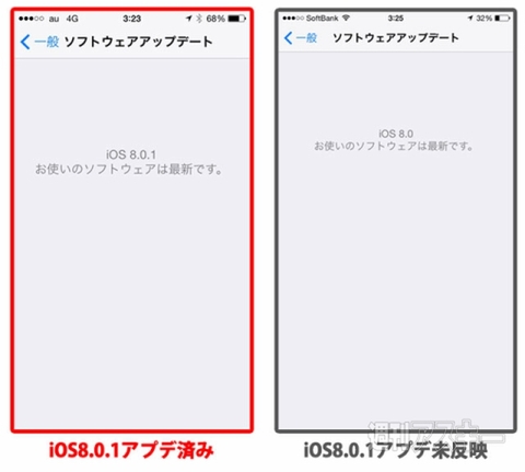 幻のiOS8.0.1