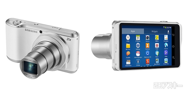 スマートデジカメではカメラ機能がアプリのひとつになる