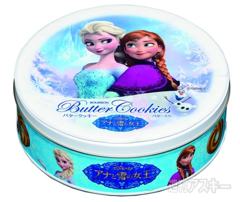クリスマスのギフトに最適『バタークッキー缶（アナと雪の女王）』発売：今日は何の日