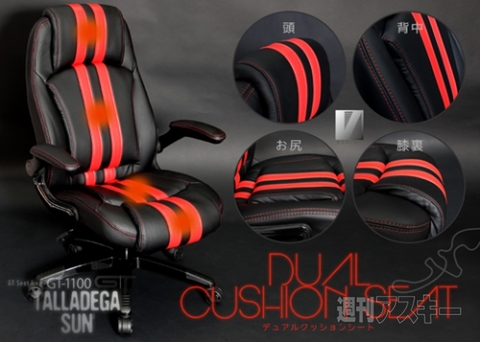 Bauhutte レーシングシート型オフィスチェア