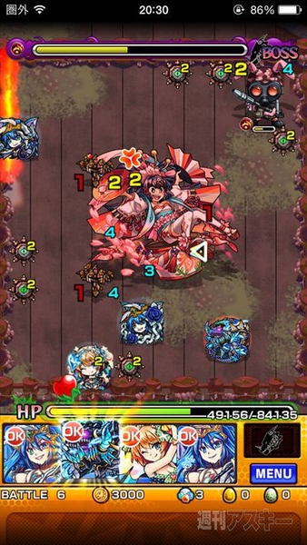 モンスト：コノハナサクヤヒメ攻略!!『桜火繚乱の祝炎』究極