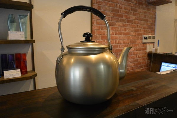 熱湯シャンプー