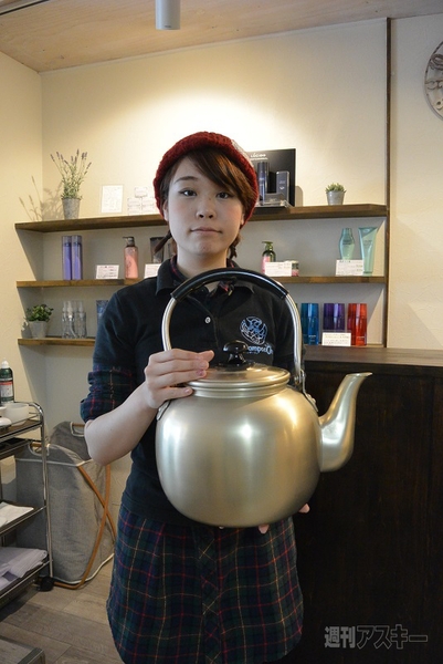 熱湯シャンプー