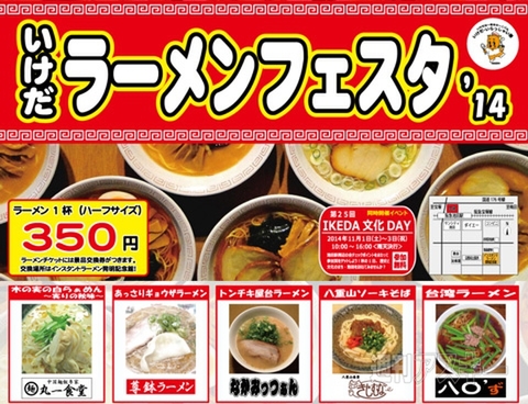 どの餃子でも1皿（3個）100円『宇都宮餃子祭り2014』開催：今日は何の日