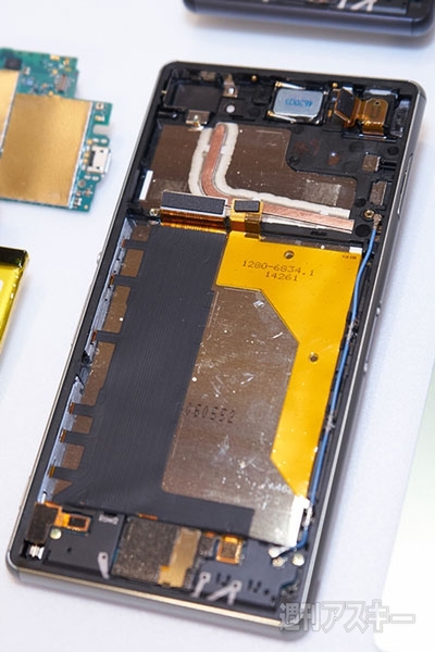 Xperia Z3　放熱設計