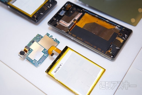 Xperia Z3　放熱設計