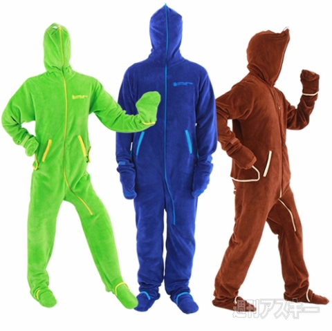 人型寝袋フリース