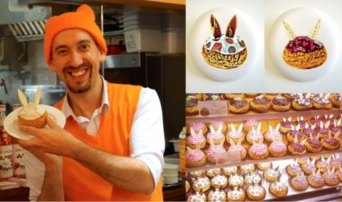 ニコラシャール表参道本店で『うさぎシュークリーム』無料配布イベント開催：今日は何の日