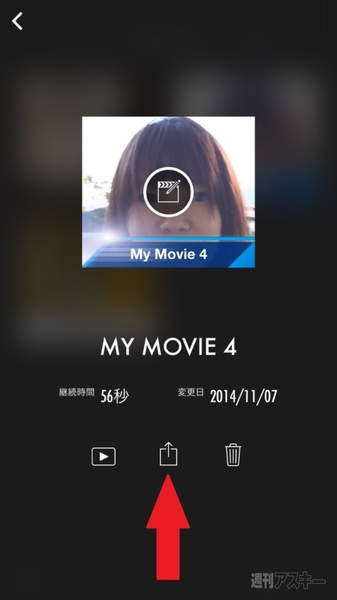 ドーナツ・セルフィー動画