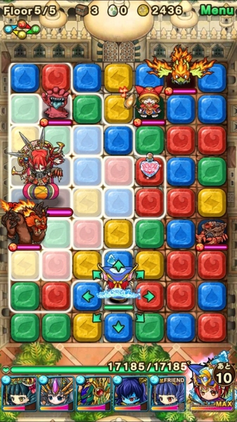 ポコダン：ジンニー攻略『魔宮の幻魔霊 上級』