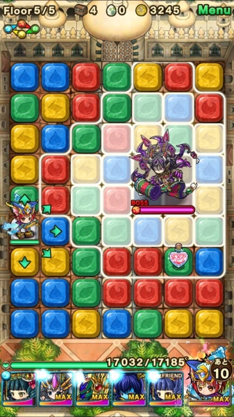 ポコダン：ジンニー攻略『魔宮の幻魔霊 上級』