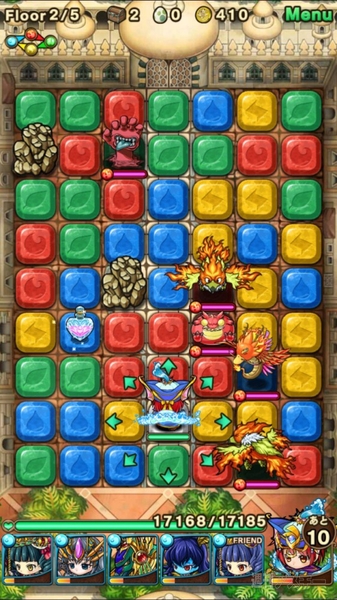 ポコダン：ジンニー攻略『魔宮の幻魔霊 上級』