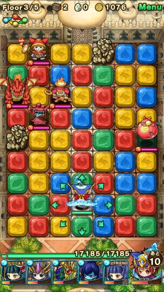 ポコダン：ジンニー攻略『魔宮の幻魔霊 上級』