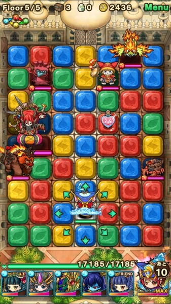 ポコダン：ジンニー攻略『魔宮の幻魔霊 上級』