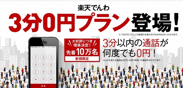 楽天でんわ