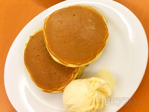 デニーズのパンケーキ
