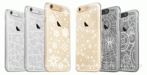 着信時に光る!i-Clear イルミネーションケース for iPhone 6