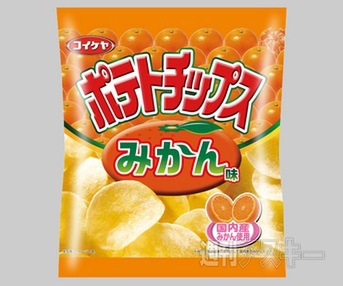 ポテトチップス みかん味
