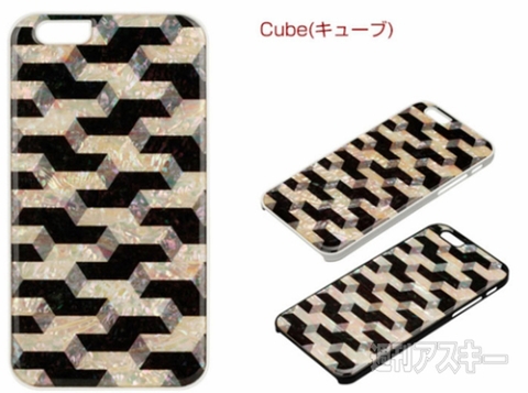 ikins(アイキンス)天然貝ケース for iPhone 6