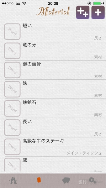 錬金術師のレシピ