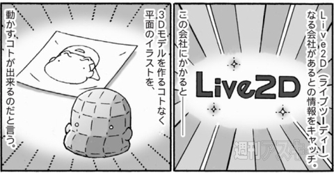 カオスだもんね 俺たちの夢 マンガやアニメのキャラクターが動く Live2d の世界 週刊アスキー