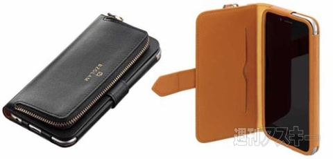 コインケース付き手帳型ケース BZGLAM Leather Coin Cover for iPhone6 4.7inch