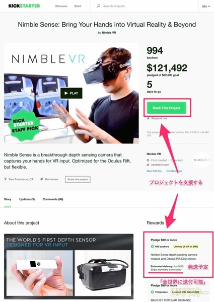 キックスターター入門