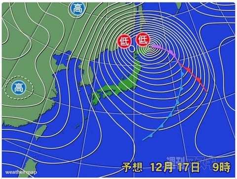 【爆弾低気圧】気象予報士も見たことのない天気図が話題に！見出しで楽しむネタ6本