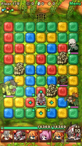 ポコダン：グリフォン攻略『渓谷に現る疾風の怪鳥！ 上級』