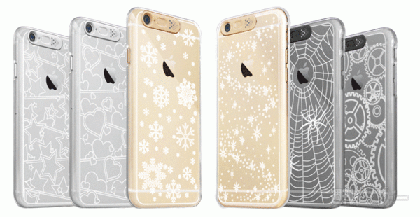 着信時に光る!i-Clear イルミネーションケース for iPhone 6