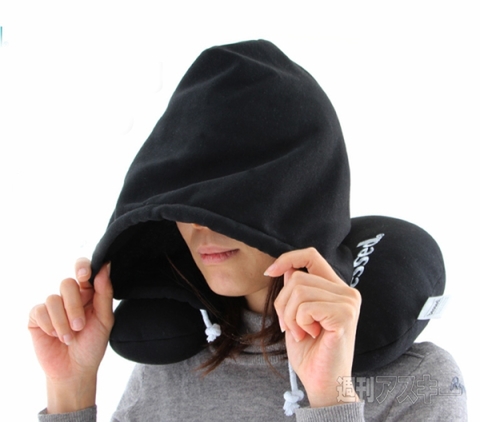 かくれん帽ネックピロー