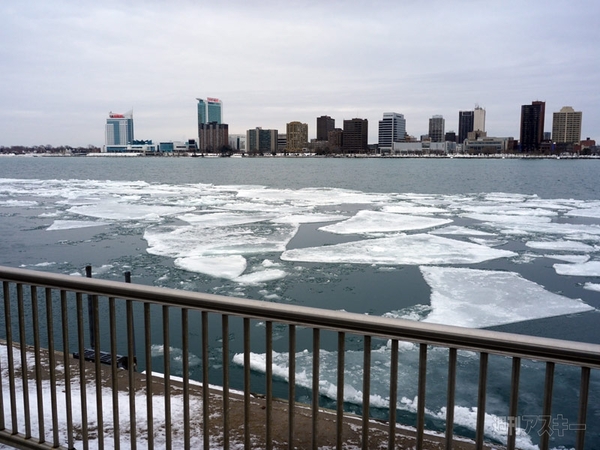 デトロイトのモーターショー