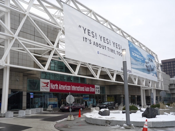 デトロイトのモーターショー