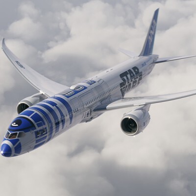 ANA×STAR WARSコラボの『R2-D2ジェット』がクールでキュート - 週刊アスキー