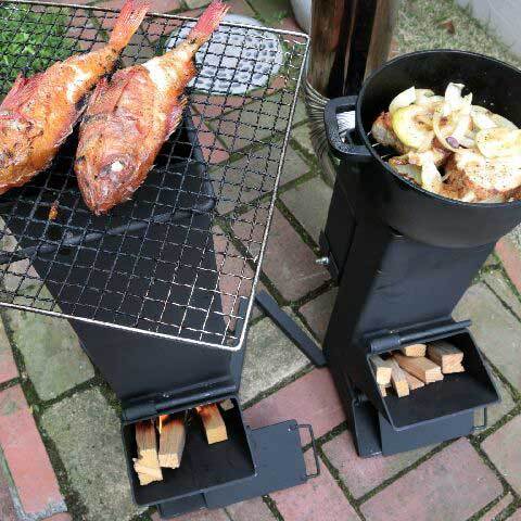 ロケットストーブ ''レオ'' 誰でも簡単BBQ!!送料無料です！ ロケットストーブとは？構造やメリット、選び方とおすすめ商品を厳選