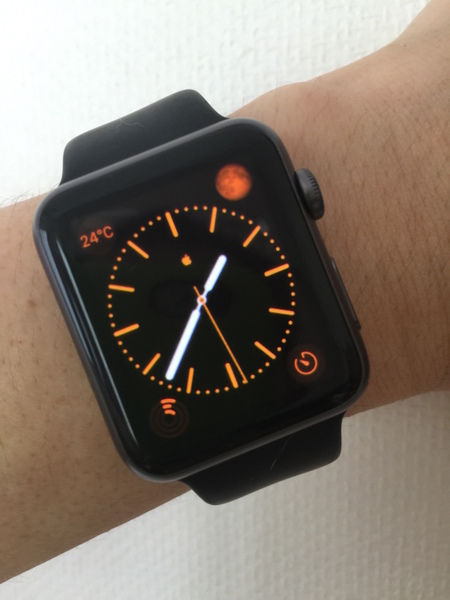 アップルマークもok Apple Watchの文字盤に好きな文字を入れる方法 週刊アスキー