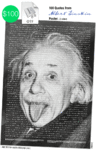 天才アインシュタインの筆跡でフォントを作る Albert Einstein Font