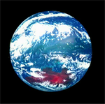 ひまわり8号動画映像＋球面ディスプレーでほぼリアルタイム地球儀つくってみた